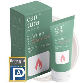 CBD GEL WARM : Das ARTHRO AKUT GEL von CANTURA® als CBD Wärme-Gel bei Muskel- und Gelenkbeschwerden