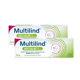 Multilind® Heilsalbe bei wunder und entzündeter Haut mit Zinkoxid und Nystatin - Jetzt 20% mit dem Code stada20 sparen*