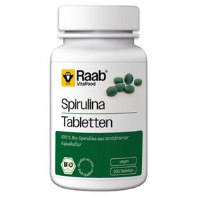 Raab Vitalfood® Bio Spirulina Tabletten