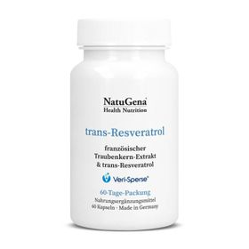 NatuGena Trans-Resveratrol – mit OPC & VeriSperse® vegan