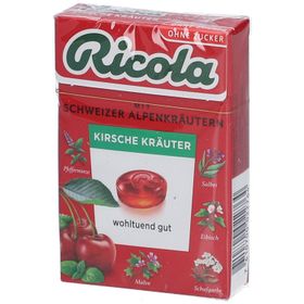 Ricola® Schweizer Kräuterbonbon Kirsche Kräuter ohne Zucker