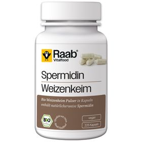 Raab Vitalfood® Bio Spermidin Weizenkeim Kapseln