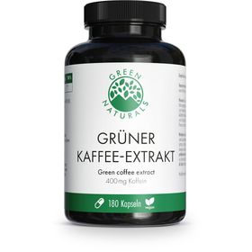 GREEN NATURALS Grüner Kaffee-Extrakt 100% Koffein