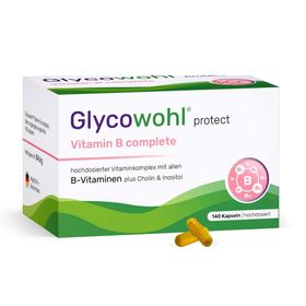 GLYCOWOHL Vitamin B complete mit allen B-Vitaminen + Inositol