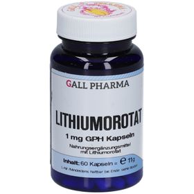 Lithiumorotat 1 mg GPH Kapseln