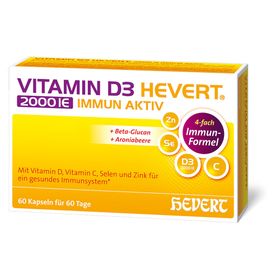 Vitamin D3 Hevert 2000 IE Immun Aktiv