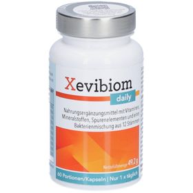 Xevibiom Daily – 12 Bakterienstämme + 21 Vitamine & Mineralstoffe
