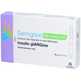 SEMGLEE 100 E/ml Injektionslösung i.e.Fertigpen