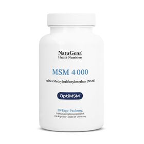 NatuGena MSM 4000 vegan Kapseln