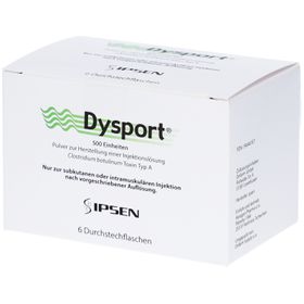 DYSPORT 500 Einheiten Pulver z.Herst.e.Inj.-Lsg.