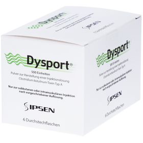 DYSPORT 500 Einheiten Pulver z.Herst.e.Inj.-Lsg.