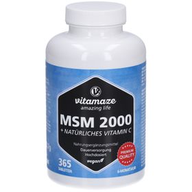 Vitamaze MSM 2000 + Vitamin C