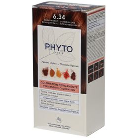 PHYTOCOLOR 6.34 Dunkelblond Kupfer – permanente Coloration