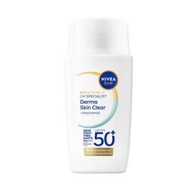 Nivea Sun UV Gesicht Experte DERMA SKIN CLEAR UV-Fluid LSF 50+ - Jetzt 5€ Rabatt mit dem Code nivea5*