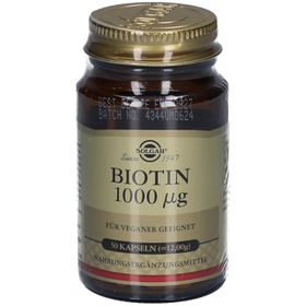 Solgar Biotin 1000 µg Kapseln