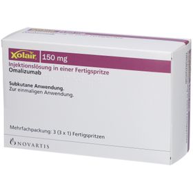 XOLAIR 150 mg Injektionslösung i.e.Fertigspritze