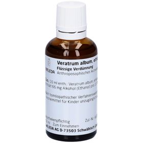 Weleda® Veratrum album, ethanol. Flüssige Verdünnung zum Einnehmen