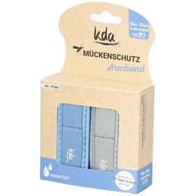kda® Mückenschutzarmbänder Uni DUO 2 Stück + 4 Nachfüller Taube & Salbei