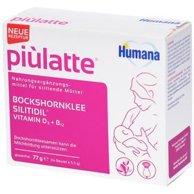 Humana piùlatte – Stillbegleitung mit Bockshornklee, Vitaminen & Silitidil