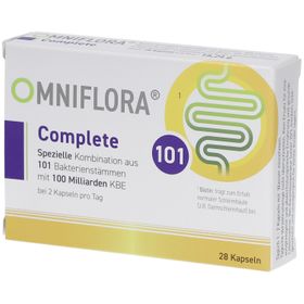 OMNIFLORA Complete 101 Bakterienstämme – 100 Mrd. KBE
