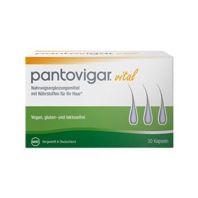 Pantovigar vital Kapseln für normales Haarwachstum