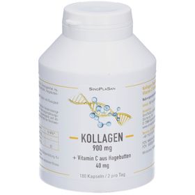 SinoPlaSan Kollagen 900 mg + Vitamin C aus Hagebutten