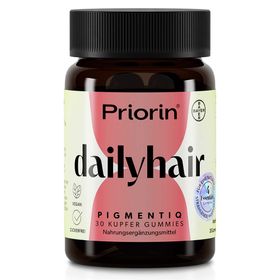 Priorin® dailyhair PIGMENTIQ: Gummies, die die Haarfarbe strahlen lassen - Jetzt 10% mit dem Code priorin10 sparen*