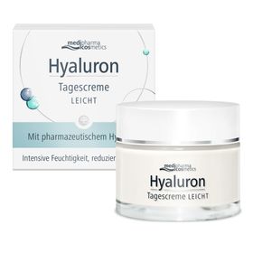medipharma cosmetics® Hyaluron Tagescreme LEICHT mit pharmazeutischem Hyaluron