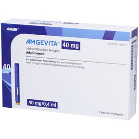 AMGEVITA 40 mg/0,4 ml Inj.-Lösung im Fertigpen