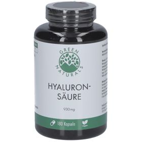 GREEN NATURALS Hyaluronsäure 930 mg vegan