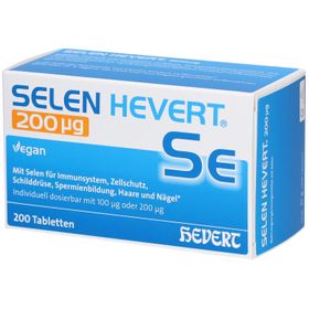 Selen Hevert 200 µg