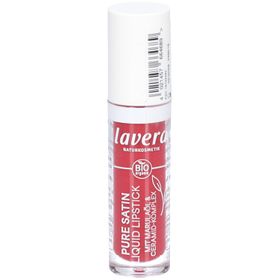 lavera Pure Satin Liquid Lipstick Sweet Poppy Red 01