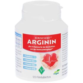 Herzgesund Arginin mit Folsäure & B-Vitaminen