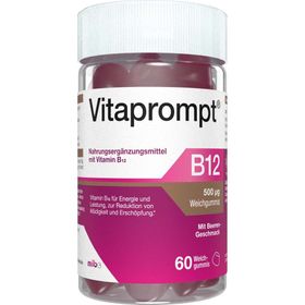 Vitaprompt B12 – 500 µg Vitamin B12 Weichgummis