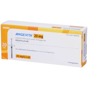 AMGEVITA 20 mg/0,2 ml Inj.-Lösung i.e.Fertigspr.