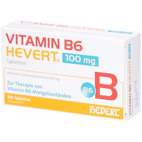 VITAMIN B6 HEVERT 100 mg Tabletten