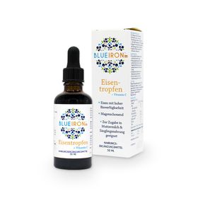 Blueiron Eisentropfen mit Vitamin C