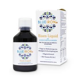 Blueiron Eisen Liquid mit nordischen Blaubeeren