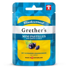 Grether’s Mini Pastillen Blackcurrant Zuckerfrei