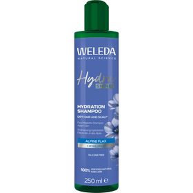 Weleda Hydra Shine Feuchtigkeits-Shampoo mit Hyaluronsäure und Alpen-Lein für trockenes Haar