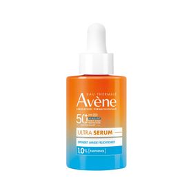 Avène Ultra Serum Feuchtigkeit LSF 50+ - Gesichtsserum mit Sonnenschutz & HEV Blue Light Filter