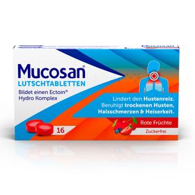 Mucosan® Lutschtabletten - Lindern Hustenrei - Jetzt 10% mit dem Code "nattermann10" sparen*