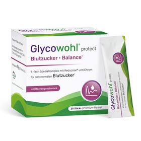GLYCOWOHL Blutzucker Balance Sticks mit Reducose & Chrom