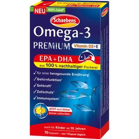 Schaebens Omega-3 Premium + Vitamin D