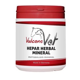 VulcanoVet Hepar Herbal Mineral für Hunde, Katzen und Pferde
