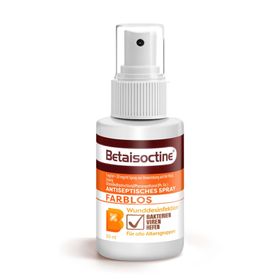 Betaisoctine Antiseptisches Spray Farblos - Jetzt 10% mit den Code 10hermes sparen*