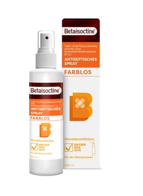 Betaisoctine Antiseptisches Spray Farblos