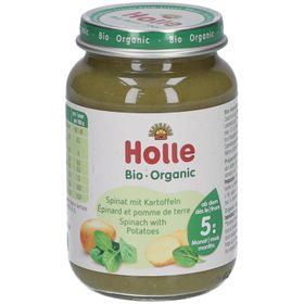 Holle Spinat mit Kartoffeln