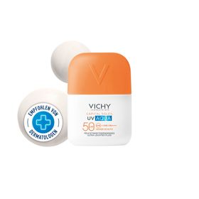 Vichy CAPITAL SOLEIL UV Aqua Hydrating Invisible Fluid LSF 50 – täglicher erfrischender Sonnenschutz