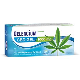 GELENCIUM® Cannabis CBD Gel 1000 mg kühlend